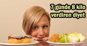 7 Günde 8 Kilo Nasıl Verilir