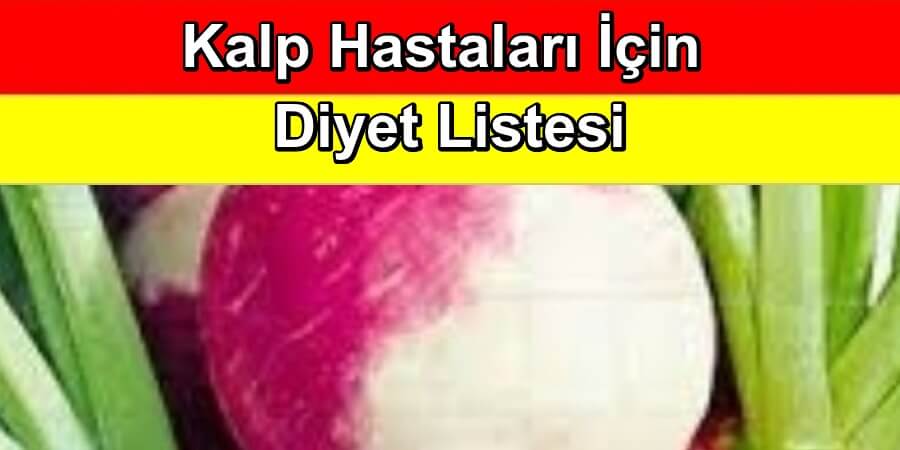 kalp hastaları için diyet listesi 1