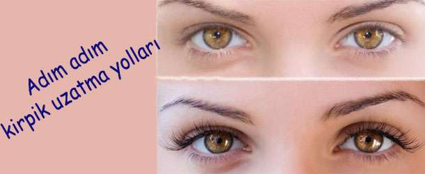 Kirpikleri Uzatmanin Yollari