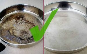 Dibi Tutmuş Yemek Artıkları Nasıl Temizlenir